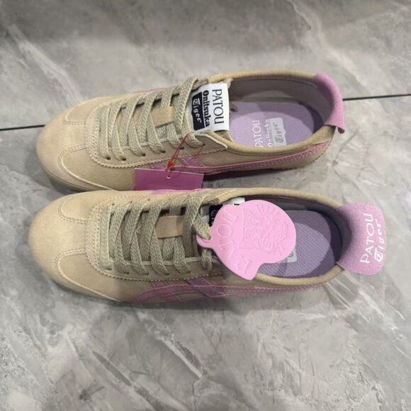 Patou x Onitsuka Tiger MEXICO 66 Pink Low-top Casual Shoes - Picture 7 of 7